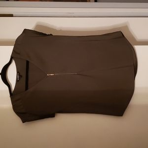 Express shirt medium olive green